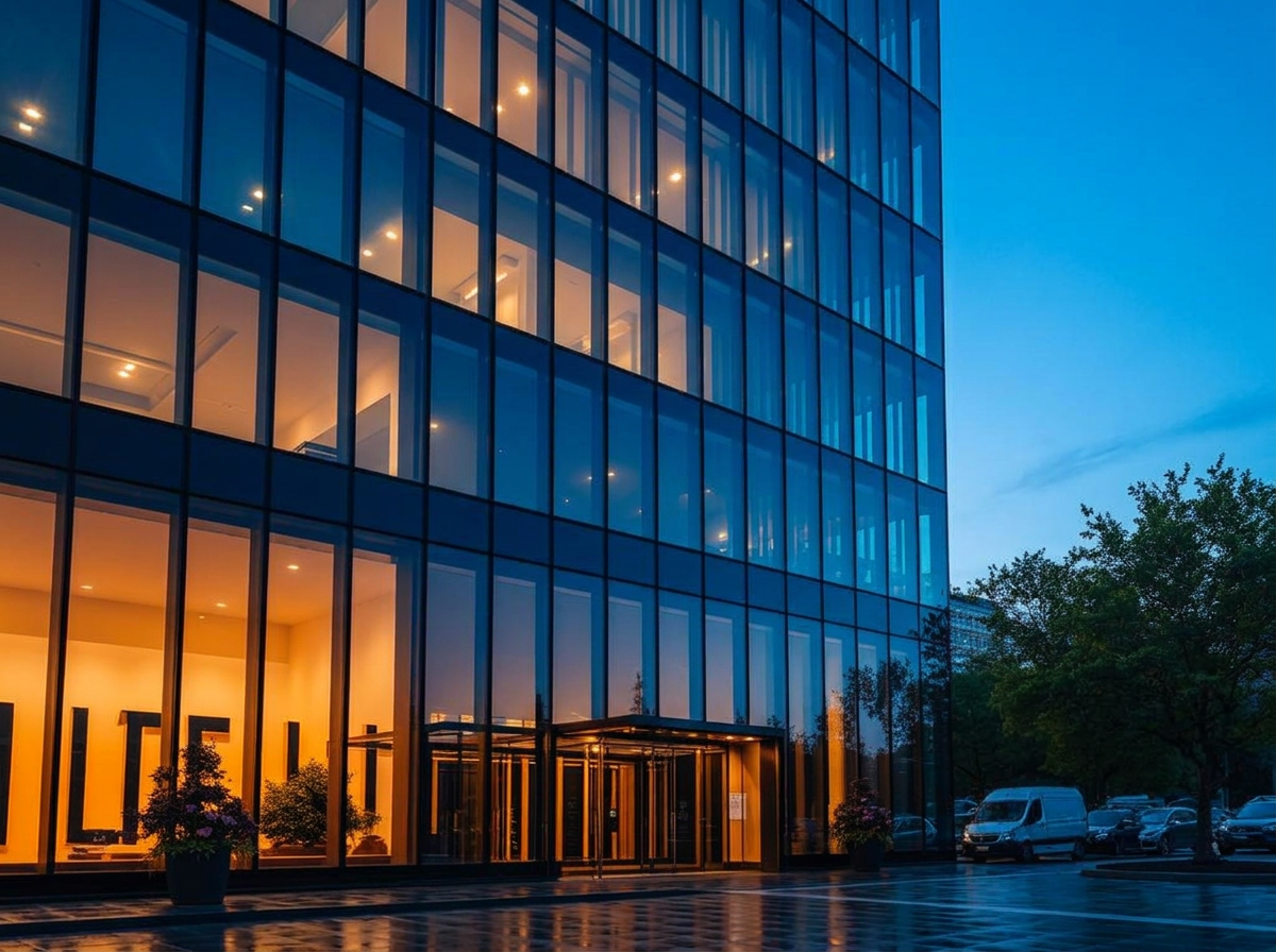 Cinematic leasing presentation still of the same asset